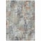 Homeroots 9' X 12' Taupe Gray And Copper Abstract Washable Indoor Outdoor Area Rug 583182 - alternate 8