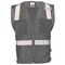 Dome75 Hi-Vis Safety Vest LG/XL Class Non-ANSI/Enhanced Visibility , Zipper 2 Pockets, 1 Mic Tab DV1281 - alternate 1