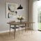 Homeroots 55" Gray Metal Dining Table 555170 - alternate 3