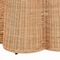 Bali & Pari Palm Scallop Natural Rattan Ottoman, 26" Round 259-14091-ZORO - alternate 7