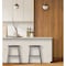 American Pacific 1/4''x4 'x8 ' Fluted Teak Wall Paneling F-52-1004 - alternate 4