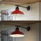 Jonathan Y Wallace 12.25" 1-Light Farmhouse Industrial Indoor/Outdoor Iron LED Victorian Arm Outdoor Sconce, Red JYL7615E - alternate 4