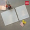 Deli Std Duty View Binder 1in, Letter, D-Ring, PVC-Free, White, 12PK CF567-WH - alternate 2