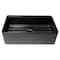 Alfi Brand Black Matte Workstation 33''X20'' Single Bowl Step Rim Fireclay Farm Sink W/ Accessories ABFS3320S-BM - alternate 5