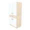 Homeroots 32" White Computer Desk With Two Cabinets 249843 - alternate 1