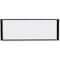 Mastervision 18"x36" Dry Erase Cubicle Board, Black Frame, Dry Erase Height: 18" MA10007705 - alternate 1