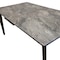 Homeroots 86" Gray and Walnut Wood Self-Storing Leaf Extendable Dining Table 716296 - alternate 5