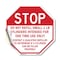 Signmission Stop Do Not Refill Small 1 Lb. Cyli, 10 Inch X 10 Inch, Vinyl Decal OC-D-10-252 - alternate 1