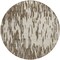 Homeroots 8' Brown And Ivory Round Abstract Washable Indoor Outdoor Area Rug 612643 - alternate 4