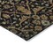 Homeroots 8' Black Brown And Red Round Floral Washable Indoor Outdoor Area Rug 604579 - alternate 7