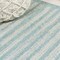 Jonathan Y Khalil Modern Berber Stripe Turquoise/Cream 4 ft. x 6 ft. Area Rug MOH207D-4 - alternate 7