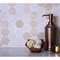 Apollo Tile Beige 12x12 Crema Marfil Marble Polished, Etched Floor and Wall Mosaic Tile 4.92 sqft/case, 5PK APLBL8801CMA - alternate 5