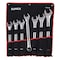Sunex 7 Pc Metric Raised Panel Jumbo Combination Wrench Set 9707MA - alternate 1