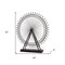 Homeroots Metal And Wood London Eye Moveable Sculpture 392560 - alternate 8