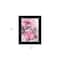 Homeroots Pink Iris Black Framed Print Wall Art 530020 - alternate 3