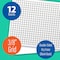 Flipside 9 x 12 Two Sided 3/8" Squares Grid Board 12 Pack 32159 - alternate 4