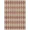 Homeroots 3' X 5' Orange And Copper Geometric Washable Indoor Outdoor Area Rug 577079 - alternate 7
