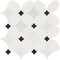 Daltile Lavaliere Natural Stone Petal Mosaic, 10 Sqft per Carton, 10PK LV21PETALMS1L - alternate 4