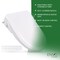 Anzzi Electric Bidet Seat with Heated Seat, Warm Water, Rear and Lady Wash, and Remote TL-AZEB106UWH - alternate 8