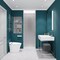 Anzzi Fellow Series 24 in. by 70 in. Frameless Hinged Shower Door in Brushed Nickel with Frosted Tempered Glass and Tsunami Guard SD-AZ09-01BN-F - alternate 5