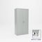 Pucel Double Door Storage Cabinet, 36 in W x 78 in H x 19 in D, 4 Adjustable Shelves, Light Blue HDSC-3672-19-4L-DD - alternate 1