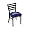 Holland Bar Stool Co BlackLogo Chair, VinylSeat L00418NorFla - alternate 1