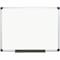 Mastervision Dry Erase Board, Steel, 35 13/32 in, 47 13/64 in, Aluminum Frame, White, Matte MA0507170 - alternate 1