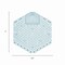 Fresh Products Wave 3D Urinal Deodorizer Screen, Blue, Ocean Mist Fragrance, PK10 3WDSF010I060M08 - alternate 6