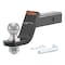 Curt Ball Mount, 8-1/4 in L, 4 in Drop, 2 in Dia Hitch Ball, Powder-Coated 45856 - alternate 1