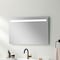 Homeroots 39" Clear Lighted Unframed Bathroom Vanity Mirror 564847 - alternate 1