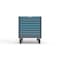 Strong Hold 8 drawer cabinet - (7x 2in, 1x 3in) - Blue accents - Keyed Different S3036-PCDAS-0801FS - alternate 1