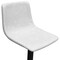 Leisuremod Tilbury Modern Adjustable Bar Stool With Footrest and 360-Degree Swivel, Light Grey TS29LGR - alternate 5