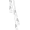 Z-Lite Aimie 5-Light Chandelier, 12 in W x 16 in H, Brushed Nickel 828P7-5R-BN - alternate 4