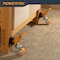 Powertec 2-1/2in Workbench Caster Kit Retractable Stepdown Wheels, 600 lbs Capacity, 4PK 17224 - alternate 4