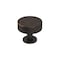 Amerock Radius 1-1/4 in 32 mm Diameter Oil Rubbed Bronze Cabinet Knob BP36864ORB - alternate 1