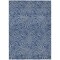 Homeroots 5' X 8' Navy Blue And Gray Abstract Washable Indoor Outdoor Area Rug 599821 - alternate 5