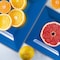 Smarty Had A Party Midnight Blue Square Plastic Dinnerware Value Set (120 Dinner Plates + 120 Salad Plates), 240PK 6819VP-CASE - alternate 6
