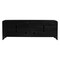 Homeroots 67in Black And Natural Solid Wood Sideboard with Four Doors 668875 - alternate 7