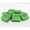 Charles Leonard Magnetic Whiteboard Eraser, 2" x 2", Green, 12PK 74542 - alternate 2