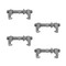 Mytee Products SEA RAIL Shipping Container Bridge Fittings Clamp- 260 mm Clamp, Brand New, 4PK CBFx4 - alternate 7