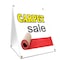 Signmission Carpet Sale, 36 Inch x 24 Inch A-frame Yard Sign, Plastic Sign SBC-2436-Carpet Sale - alternate 1