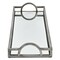 Homeroots 32in Silver Mirrored Glass Handmade Vanity Tray With Handles 713543 - alternate 6