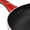 Better Chef 12in Silver Metallic Non Stick Gourmet Fry Pan in Red F1205R - alternate 6