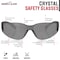 Bison Life Crystal, Safety Glasses, Anti-Scratch, Gray Lens, Frameless BLSH-ESCR-CLCT-SG10GY-12 - alternate 7