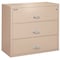 Fireking 3 Drawer, 1 Hr Fire & Impact Rated, 44" Wide Lateral Champagne 3-4422-CCH - alternate 1