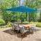 Pure Garden 10 Rectangular Umbrella, Turquoise 50-LG1279 - alternate 6