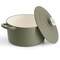 Crockpot Artisan 5 Quart Enameled Cast Iron Dutch Oven in Matte Green 138503.02 - alternate 6