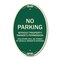 Signmission No Parking Without Property Owner's Permissio, 12 In X 18 In Architectural, Heavy Gauge Aluminum A-OV-G-1218-23635 - alternate 1