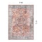 World Rug Gallery Vintage Inspired Distressed Machine Washable Area Rug 9 ft x 12 ft Multi 6031MULTI9X12 - alternate 6