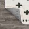 Jonathan Y Cristo Berber Geometric Shag White/Gray 4 ft. x 6 ft. Area Rug MOH403A-4 - alternate 5